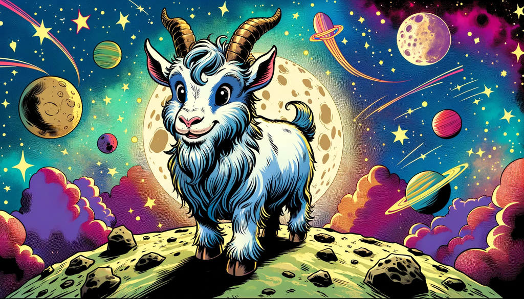 Uberspace Maskottchen Steinbock - WordPress Hosting leicht gemacht